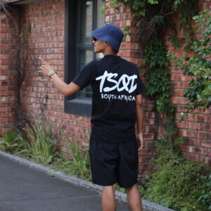 Unisex Black TSQD TShirt 250gsm